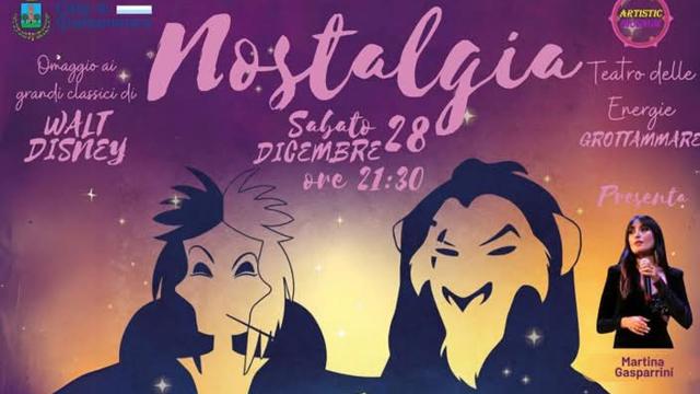 Grottammare: al Teatro delle Energie in scena 'Nostalgia', l' opera dedicata al mito di Walt Disney