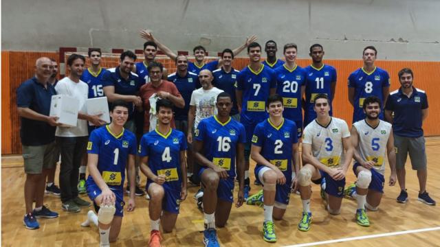 Monteprandone: stage Nazionali volley Under 20, l'Italia batte il Brasile anche nel quarto test