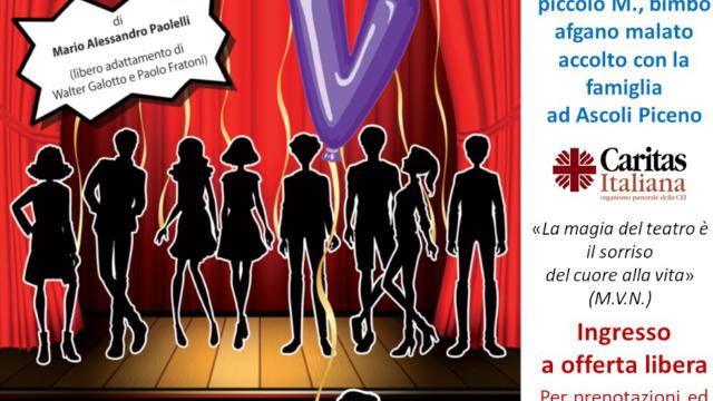 Ascoli Piceno, al Teatro Filarmonici spettacolo di beneficienza per il 'Piccolo M.'