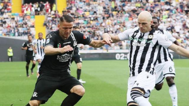 Udinese-Spezia 2-3, highlights