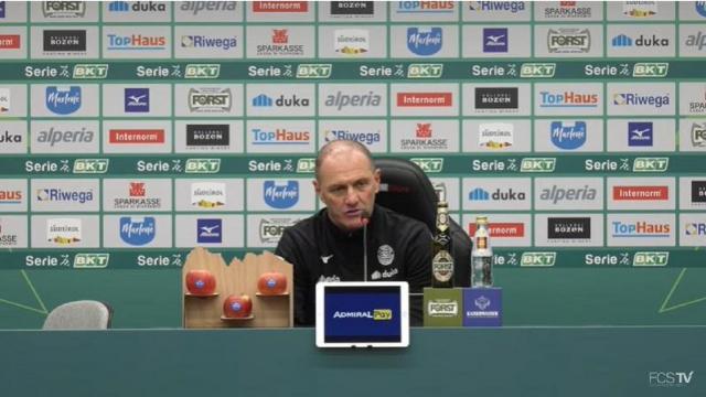 Sudtirol-Ternana 0-0, voci Bisoli (“Ragazzi fenomenali”) e Andreazzoli (“Risultato giusto e gara combattuta”)