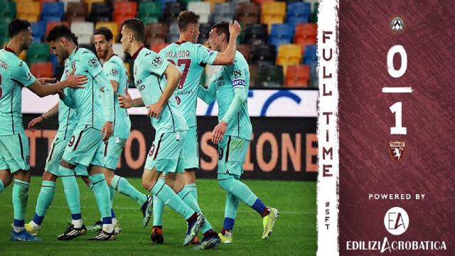 Udinese-Torino 0-1, highlights