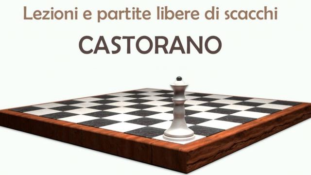 Castorano: 'Scatto matto al web', lezioni e partite libere di scacchi con possibilità di giocare con altre persone