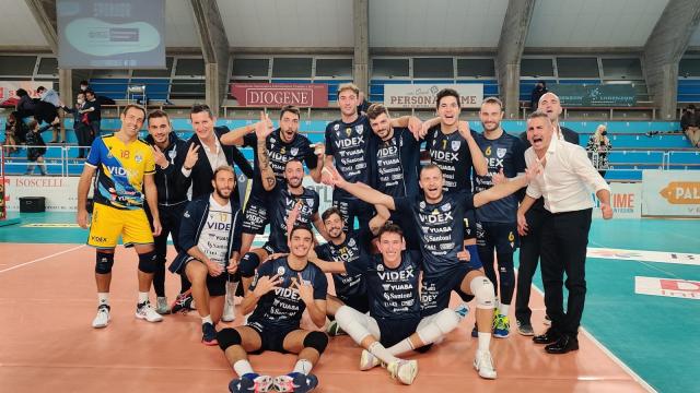 Pallavolo Serie A3, vittoria al tie-break a San Donà di Piave per la Videx Grottazzolina