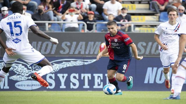 Cagliari-Sampdoria 3-1, highlights