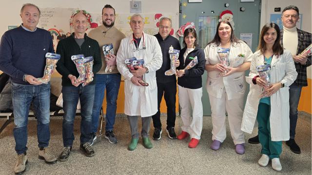 Club 41 e Round Table 27: consegna doni ai reparti di Pediatria di Ascoli e San Benedetto