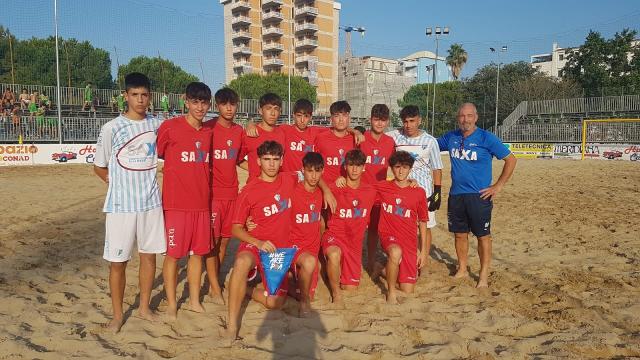 San Benedetto del Tronto, Under 17 ed Under 15 protagonisti al Torneo ''Beach Soccer''