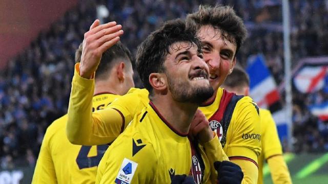 Sampdoria-Bologna 1-2, highlights. Sesto gol in campionato per Orsolini, a segno anche Sabiri