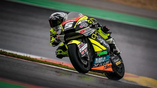 Moto2, prime libere sul bagnato per Fenati in Portogallo: ''Giornata positiva, sensazioni sono migliorate''