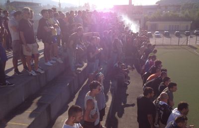 Ascoli Calcio, gli Ultras Sbn si dissociano dalle bombe carta