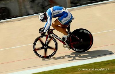 Ciclismo su pista, Francesco Ceci d'argento a Fiorenzuola