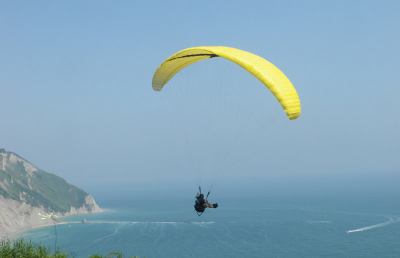 Conero, in volo sulla perla dell'Adriatico