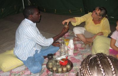 «Un the' in tenda» con i bambini Saharawi a Grottammare