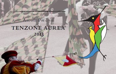 Tenzone Aurea 2013, ad Ascoli chiarine e bandiere