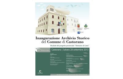 Castorano, Celani e Antonini inaugurano l'Archivio Storico