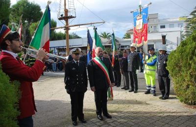 San Benedetto, cerimonia di celebrazione del 4 Novembre