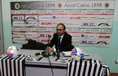 Ascoli Calcio, Costantino Nicoletti si presenta a stampa e città