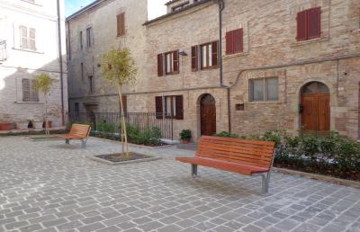 Ripatransone, conclusi i lavori in Piazza Damiani