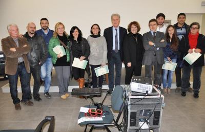 San Benedetto, consegnati gli attestati dei corsi Graphic Designer e Guida Naturalistica
