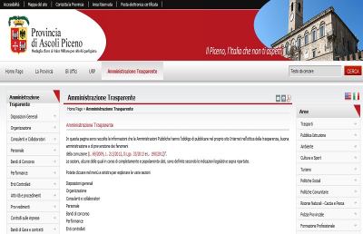 Provincia di Ascoli Piceno, tutte le delibere vanno online