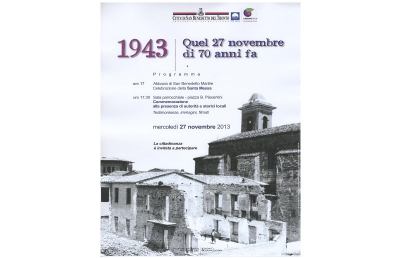 Paese Alto San Benedetto, si ricorda il bombardamento del '43