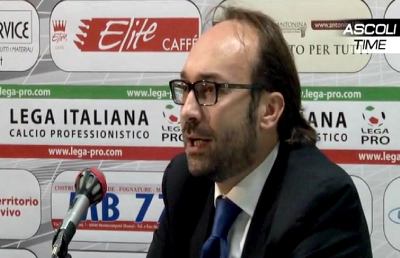 Ascoli Calcio, Nicoletti: “Tanta amarezza per la squalifica della curva”