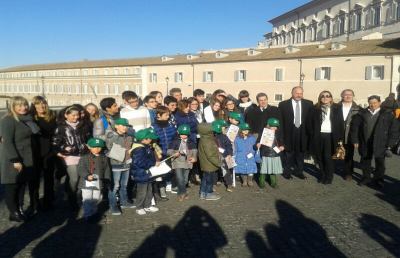 Studenti sambenedettesi ricevuti dal Presidente Napolitano