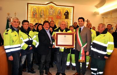 Monteprandone, la Protezione Civile riceve l'encomio pubblico