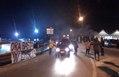 Proteste Forconi, blocco stradale sulla statale Adriatica