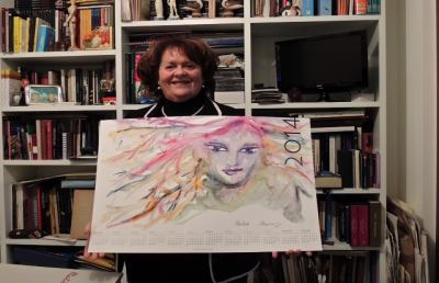 La Donna-Sibilla protagonista del calendario 2014 della Menicozzi