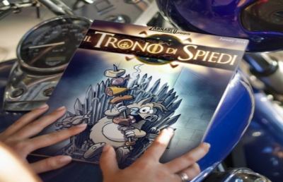 Arriva in libreria “Il trono di spiedi”, parodia a fumetti