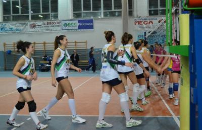 Volley Serie B1, la Lmd Group Pagliare travolta a Filottrano