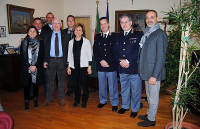 Questura Ascoli, visita del Prefetto di Fermo Angela Pagliuca
