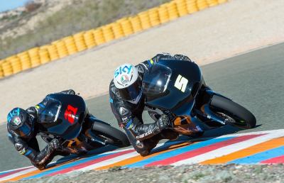 Test Almeria Moto3, lo Sky Racing Team di Fenati lavora sui dettagli