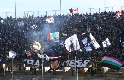 Ascoli-Grosseto 0-1, perla di Marotta e tanta festa per Bellini