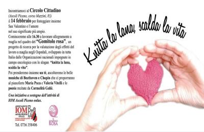 San Valentino, lo IOM Ascoli organizza una raccolta fondi