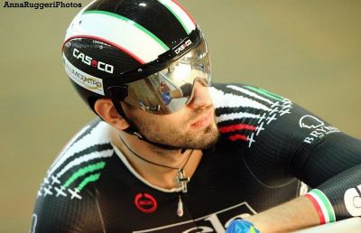Ciclismo su pista, Francesco Ceci saluta il Mondiale per una brutta caduta