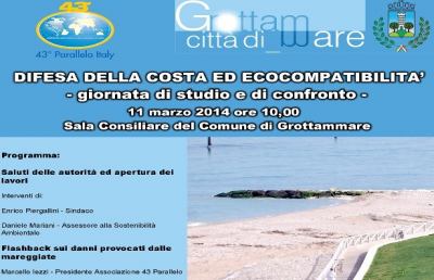 Erosione marina, a Grottammare una giornata di confronto