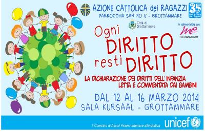Grottammre, mostra sui diritti dell’infanzia