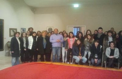 Ascoli Piceno, visita di studenti liceali francesi