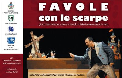 San Benedetto, in teatro per ascoltare tre “Favole con le scarpe”