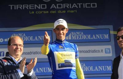 Tirreno-Adriatico, a San Benedetto è festa per Contador e Malori