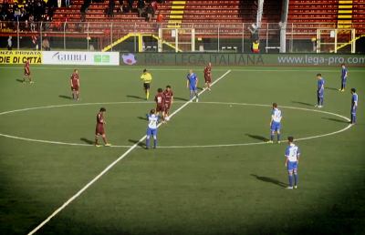 Pontedera-Ascoli 5-0,  i momenti chiave della partita