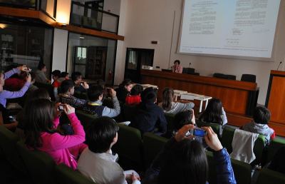 Folignano, studenti in visita all'archivio centrale dello Stato