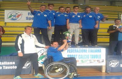 Subbuteo a San Benedetto, agli Eagles Napoli lo scudetto 2014