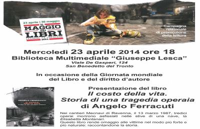 Ferracuti: “Il costo della vita. Storia di una tragedia operaia”