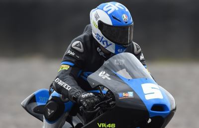 Fenati più forte della febbre, quinto posto in griglia in Argentina