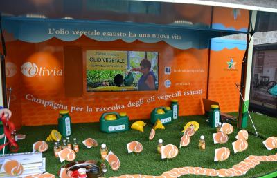 “Per Olivia” ad Ascoli per la raccolta di oli vegetali esausti