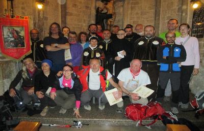 Conclusa ad Ascoli la 4° edizione del Cammino Francescano