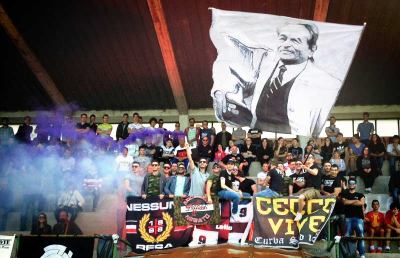 Ascoli Calcio, oltre mille tifosi abbracciano il Picchio ad Amandola